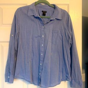 Button down lightweight top